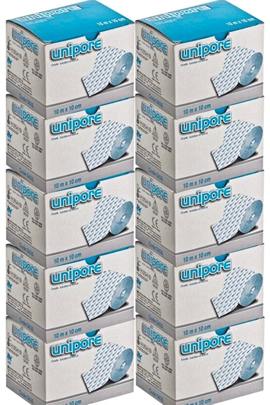 Unıpore Flaster 10 Cm X 10 M Hipoalerjenik 10 Adet Serhat0365