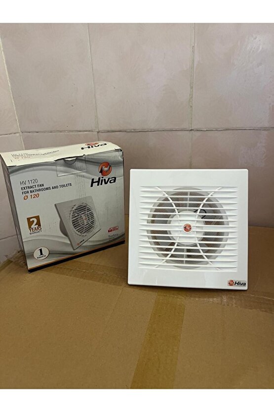 120lik 12 Cm Banyo Ve Tuvalet Aspiratör Havalandırma Fanı