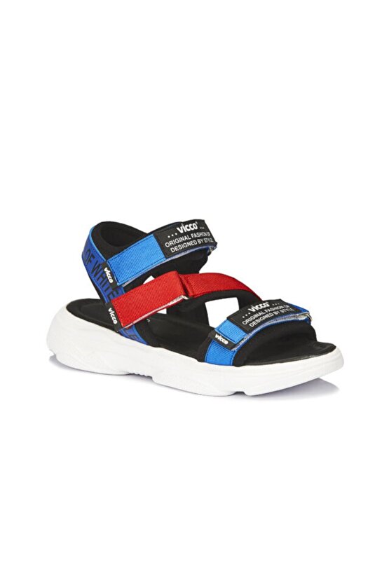 Erkek Çocuk Saks Mavi Sandalet(31-35)