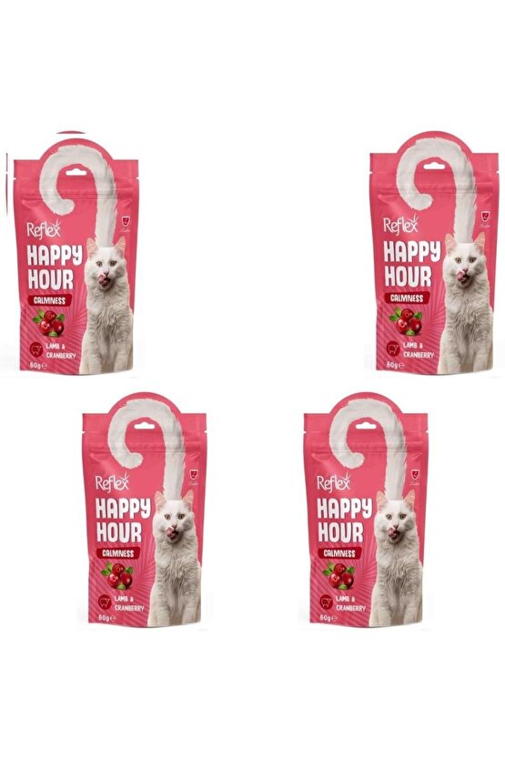 Happy Hour Kuzulu Kuzulu Kedi Ödül Maması 60 Gr x 4 Adet