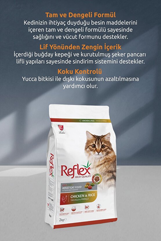 Multi Colour Kedi Maması 2 Kg