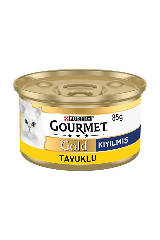 Gold Kıyılmış Tavuklu Kedi Konservesi 85 gr