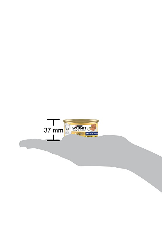 Gold Kıyılmış Tavuklu Kedi Konservesi 85 gr