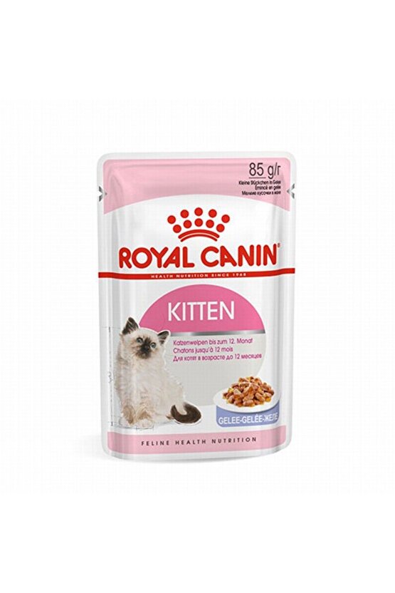 Pouch Kitten Jelly Yavru Kedi Konservesi 85 gr