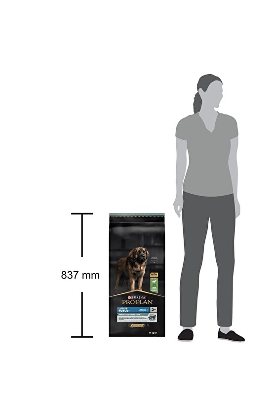Proplan Büyük Irk Kuzu Etli Yetişkin Köpek Maması 14 Kg
