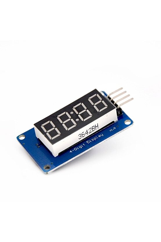 Emes Robotik Tm1637 4 Hane 4 Digit Dijital Seri 7 Segment Ekran Saat Iıc Tm1637 4 Modül