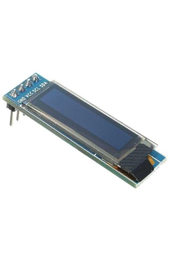 128x32 Oled Lcd Ekran 0.91 Inch Ssd1306 (arduino Uyumlu) - Beyaz