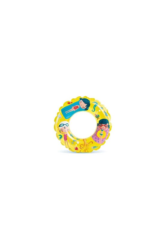 Fabbatoys Şeffaf Baskılı Simit 61 Cm