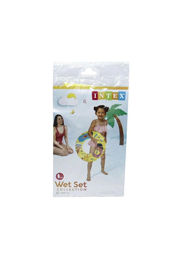 Fabbatoys Şeffaf Baskılı Simit 61 Cm