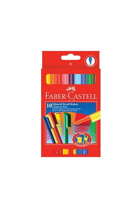 Fabercastell Eğlenceli Keçeli Kalem 10 Renk 111500