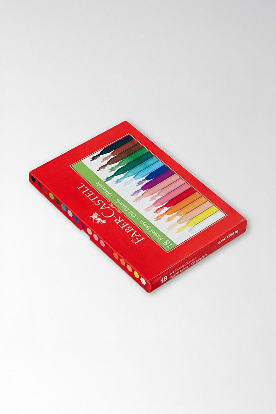 Pastel Boya, 18 Renk, Yumuşak ve Canlı Renkler, Rahat Kullanım, Sanatsal ve Eğitsel Aktiviteler İçin