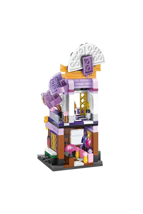 Mikro Blok Yelpaze Dükkanı 294 Parça - Lego Setleri - Keeppley Mini Lego - Dükkan Lego - Keeppley Le