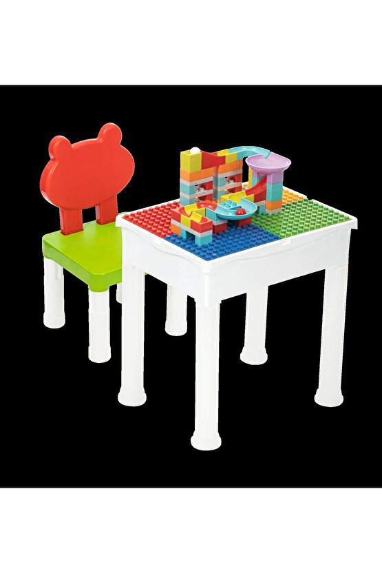Multi Creative Blok Masa Seti - Slide Blocks - Lego Oyuncakları - Yaratıcı Top Oyunu - Creative Lego