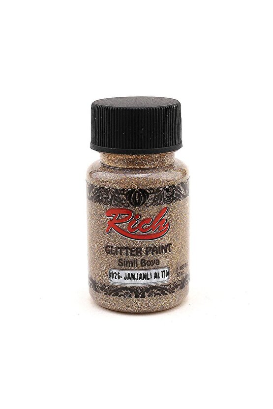 Glitter Paint Simli Boya 50 cc. 9026 JANJANLI ALTIN