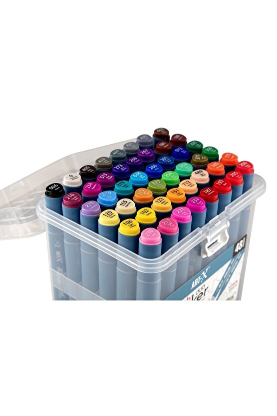 Art-x Sketch Marker Çift Taraflı Kalem Seti 48