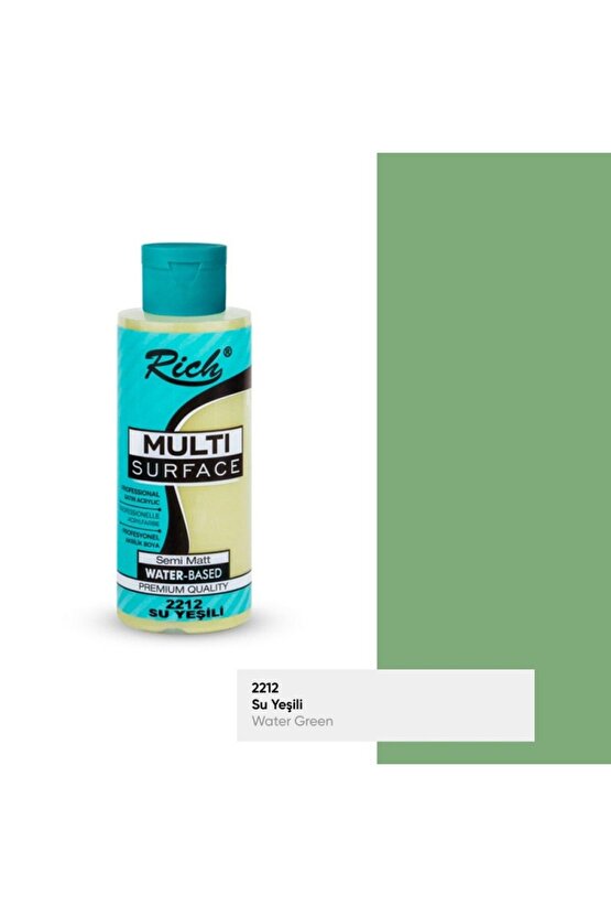 Rıch Multi Akrilik Boya 2212 Su Yeşili 120 Cc