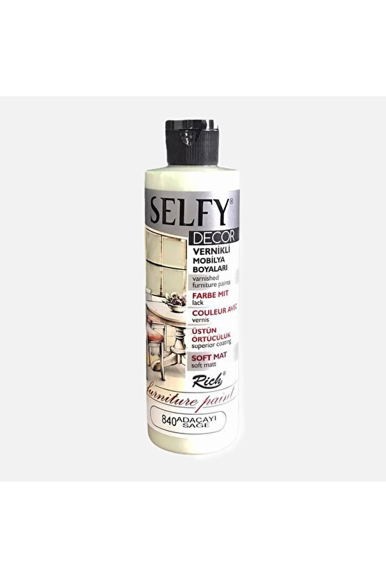 Marka: Selfy Decor Akrilik Boya 840 Adaçayı 240 Cc Kategori: Akrilik Boya