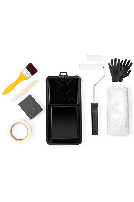 Selfy Decor 500 Cc (750 Gr) Antik Beyaz Kendinden Vernikli Dolap Boyama Seti