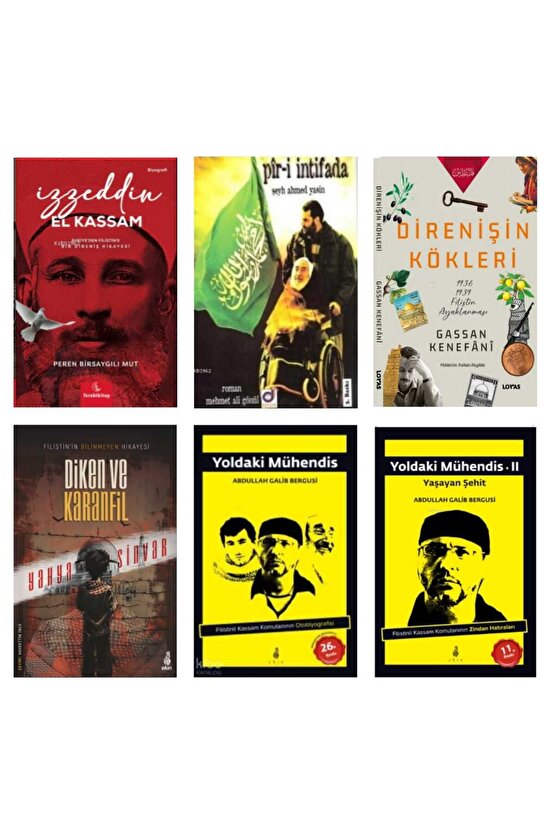 FİLİSTİN TARİHİNİ ANLATAN 12Lİ KİTAP SETİ