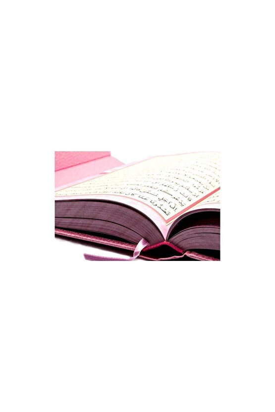 Kuranı Kerim - Sade Arapça - Rahle Boy - Sesli - Pembe Renk - Ayfa Kuran - Bilgisayar Hatlı