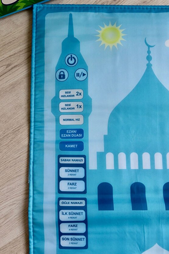 Oğlumun Sesli Benim Seccadesi S1015 Mavi