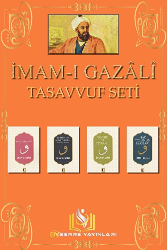 İMAM-I GAZALİ TASAVVUF SETİ 4 KİTAP-BERRE YAYINLARI