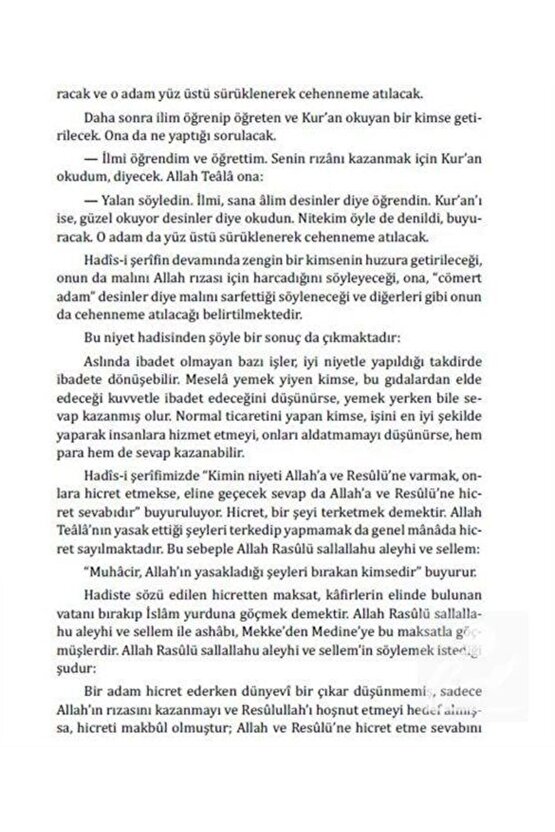 Sahihi Buhariden Sohbetler Ve Nasihatler