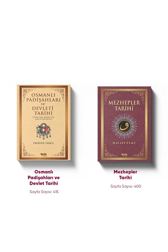 Tarih Serisi Seti • Mezhepler Tarihi • Peygamberler Tarihi • Islam Tarihi • Osmanlı Devlet Tarihi