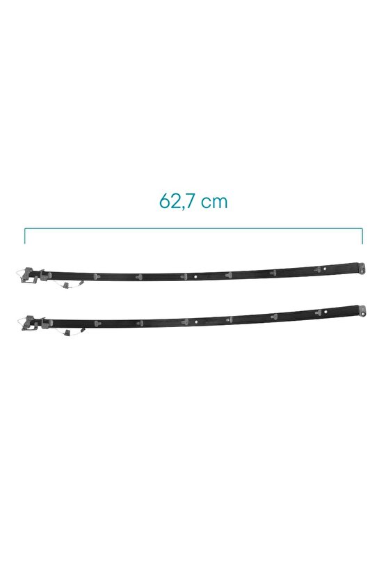 Mercedes W169, A180, W156 için Panoramik Tavan Sunroof Tamir Seti 62.7 cm