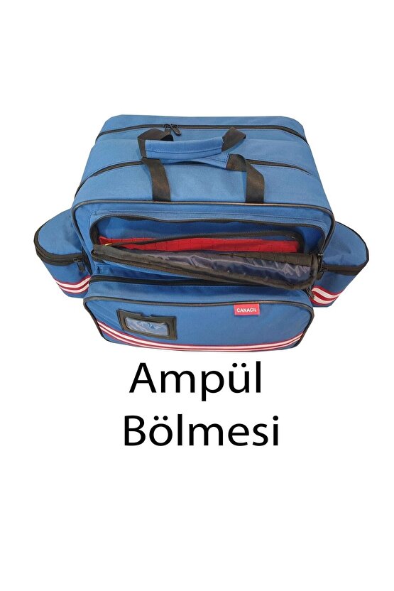 Medikal Evde Sağlık Ve Hemşire Çantası - Tk4136 - P. Mavisi