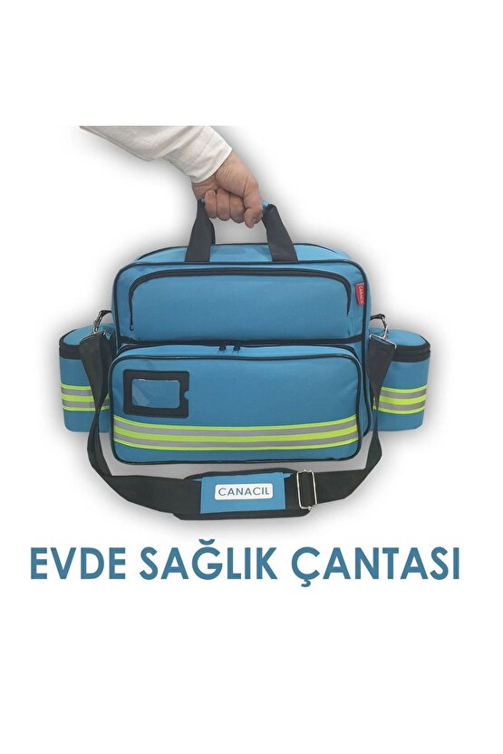 Medikal Evde Sağlık Ve Hemşire Çantası - Tk4136 - P. Mavisi