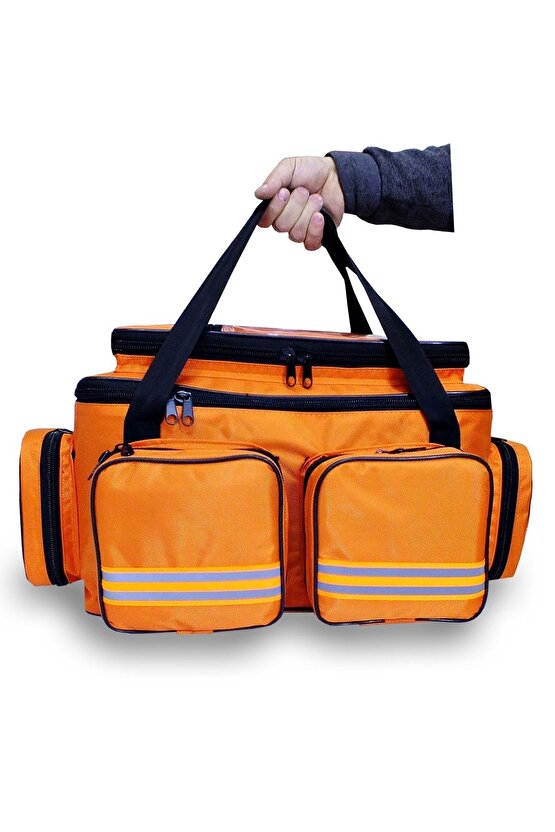Turuncu Travma Çantası  Tk6502  65 cm