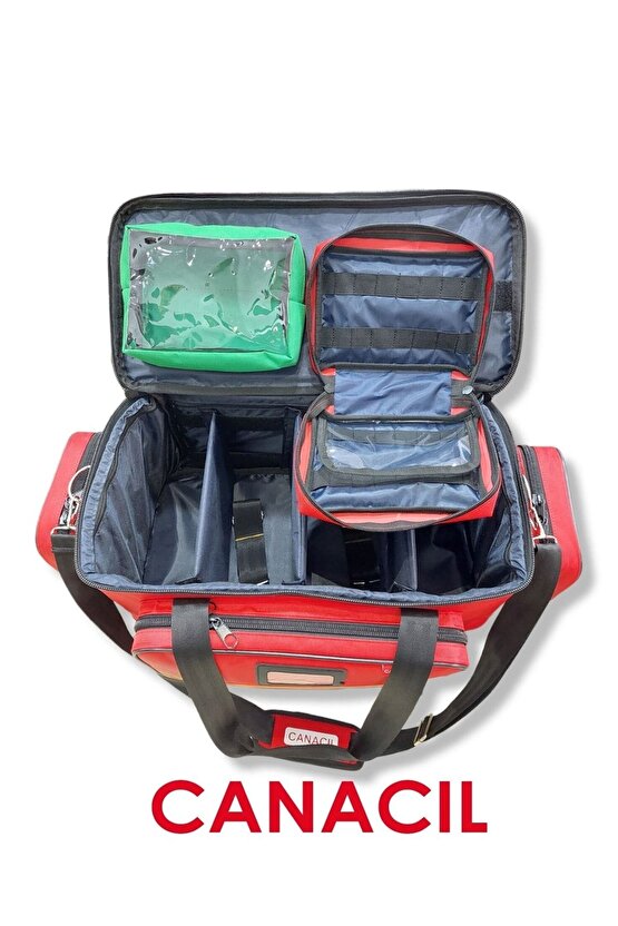 Travma Çantası - Tk6521 - Kırmızı -