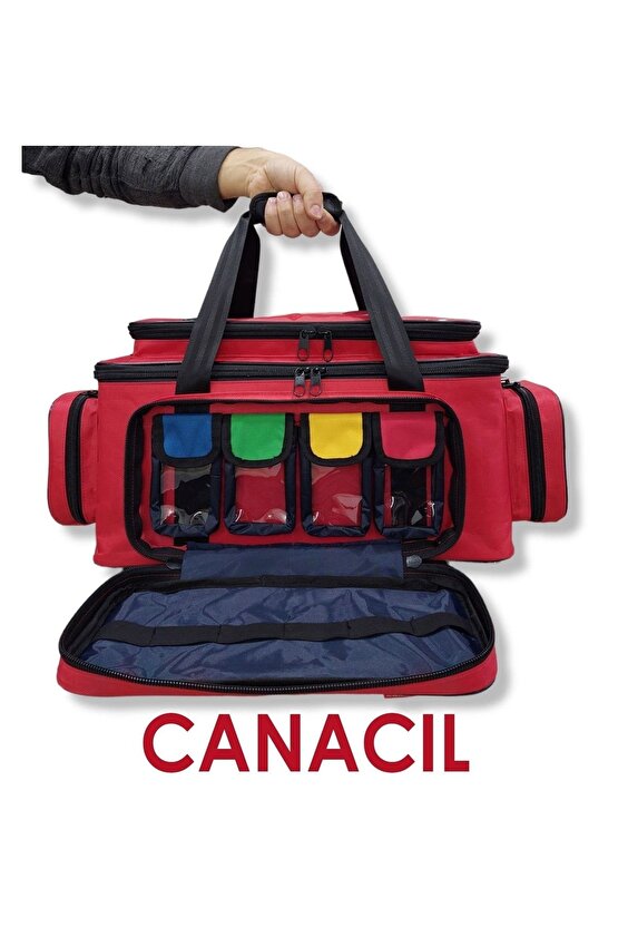 Travma Çantası - Tk6521 - Kırmızı -