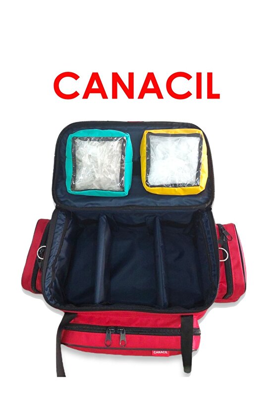 Travma Çantası | Acil Müdahale Çantası | Ilk Yardım Çantası Kırmızı | Tk5411