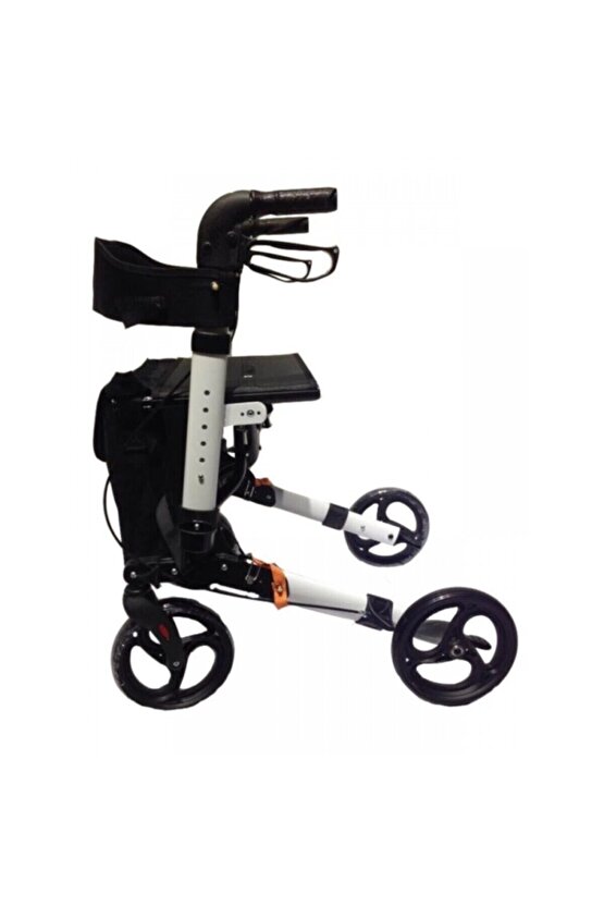 Comfort 9102 Lüx Tekerlekli Yürüme Desteği Yürüteç Rollatör Yaşlı Oturaklı Yürümeye Destek Araç