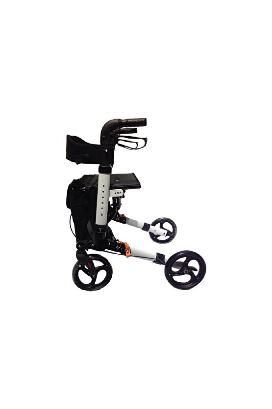Comfort 9102 Lüx Tekerlekli Yürüme Desteği Yürüteç Rollatör Yaşlı Oturaklı Yürümeye Destek Araç