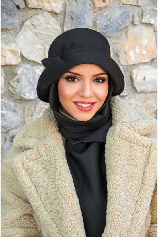 Siyah Vintage Şapka