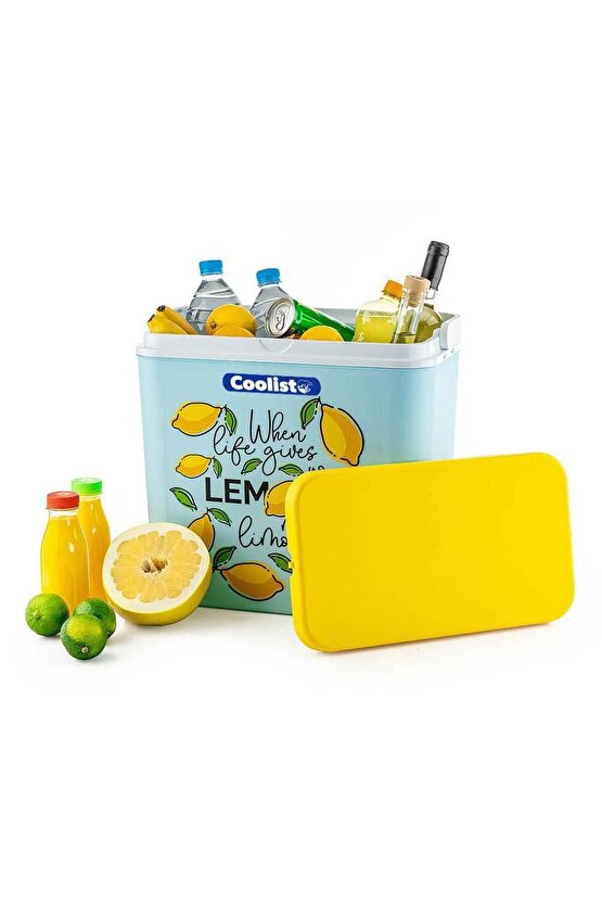 Clb24lm 24 Litre Limon Desenli Buzluk 2 Adet 400gr. Buz Kaseti