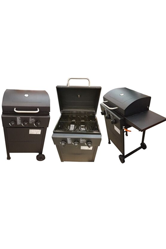 Aro Gazlı Mangal Brülörlü Barbekü