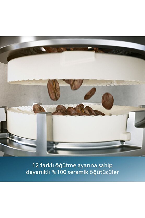 4400 Serisi LatteGo Tam Otomatik Espresso Makinesi, 12 Sıcak ve Soğuk İçecek, QuickStart, EP444670