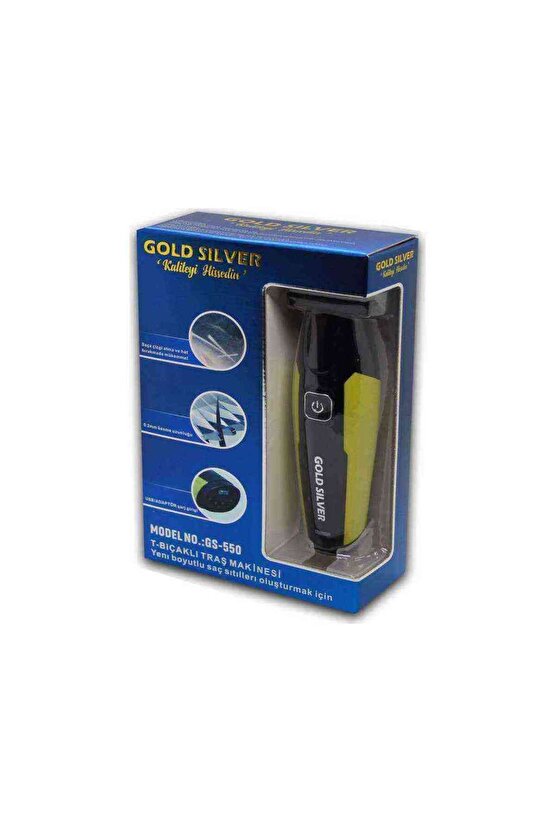 Gold Silver Gs-550 Saç Sakal Kesme Makinesi