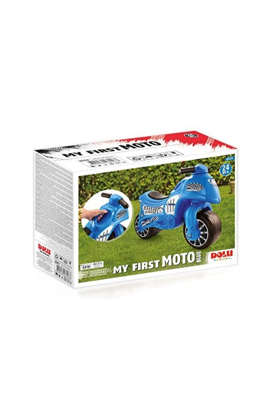 Dolu İlk Motorum 8029 Denge Motoru Mavi Pvc