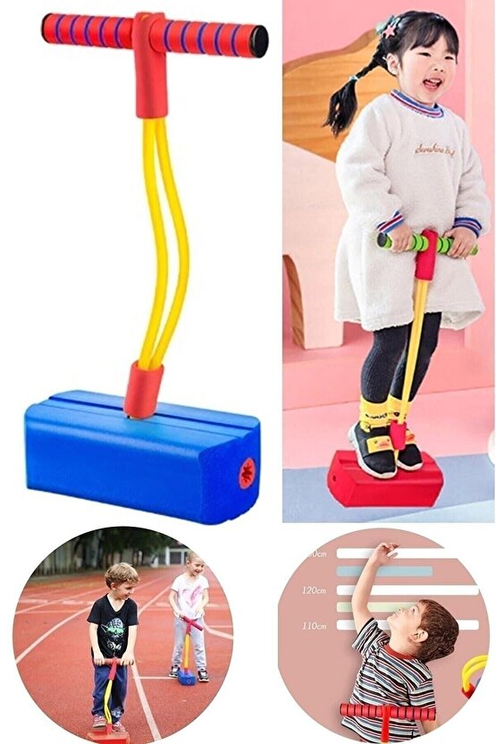 Çocuklar Için Boy Uzatıcı Eğitici Fiziksel Ve Zihinsel Geliştirici Spor Oyun Aleti Zıplama Oyuncağı