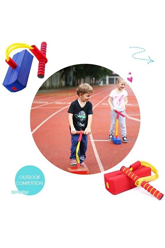 Çocuk Atlama Zıplama Oyuncağı Boy Uzatıcı Eğitici Fiziksel Zihinsel Geliştirici Spor Oyun