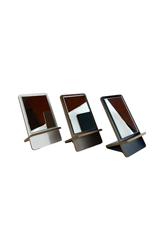 Aynalı Çok Amaçlı Telefon Tutucu Özel Üretim 24 x 14 CM