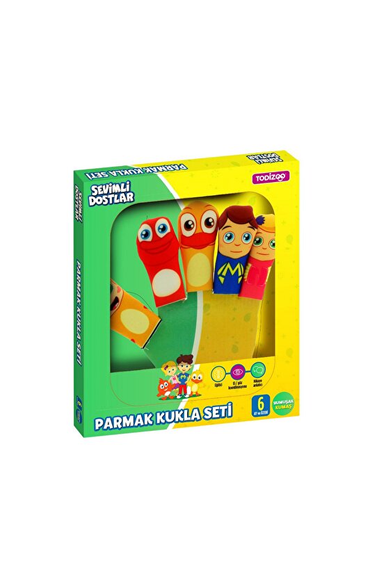 Oyun Arkadaşım 6lı Set (3 Ay ve Üzeri) Bebek Çocuk Eğitici Seti