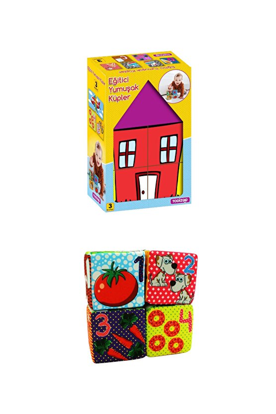 Oyun Arkadaşım 6lı Set (3 Ay ve Üzeri) Bebek Çocuk Eğitici Seti