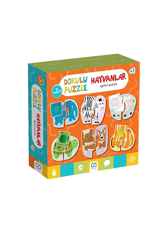 CA.5126 CA Games, Dokulu Hayvanlar Puzzle - Yubi