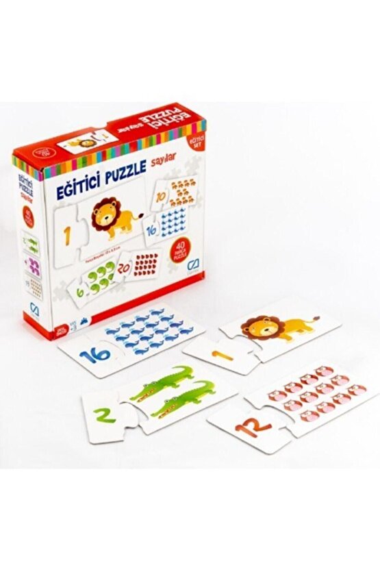 Süper 4lü Eğitici Puzzle Seti